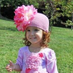Kids Popatu purple hat